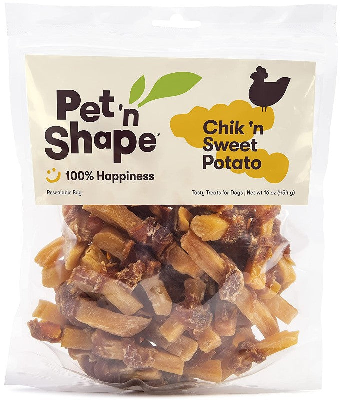 Pet n Shape Chik n Sweet Potato Natural Chicken Dog Treats