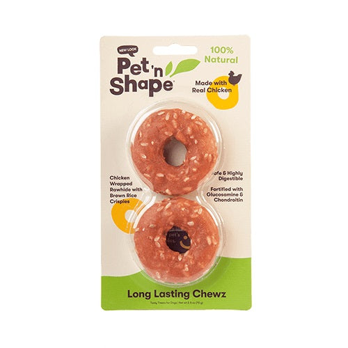 Pet n Shape Long Lasting Chewz Chicken Rings