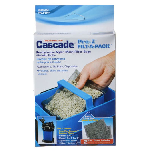 Cascade Pro-Z Filt-A-Pack Nylon Mesh Filter Bags with Zeolite