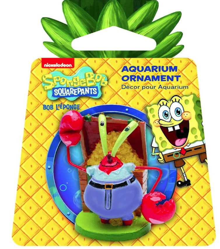 Penn Plax SpongeBob Mr Krabs Ornament