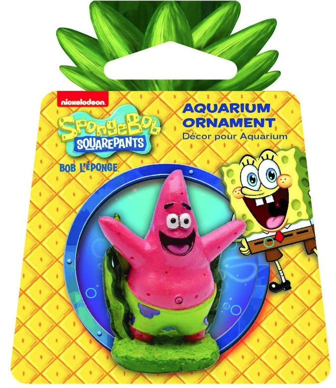 Penn Plax SpongeBob Patrick Aquarium Ornament