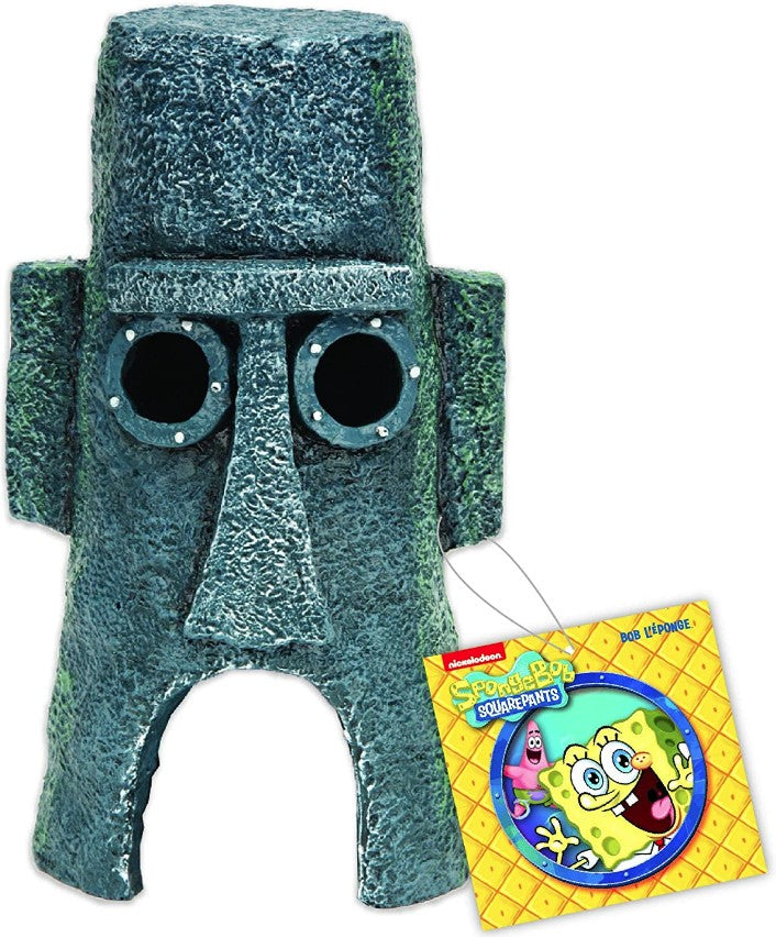 Penn Plax SpongeBob Squidward Island Home Ornament