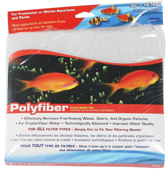 Penn Plax Polyfiber Filter Media Pad