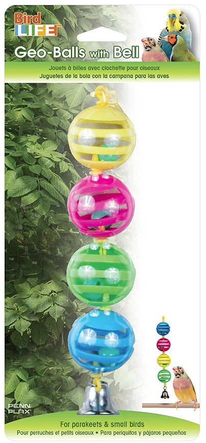 Penn Plax Geo Balls with Bell