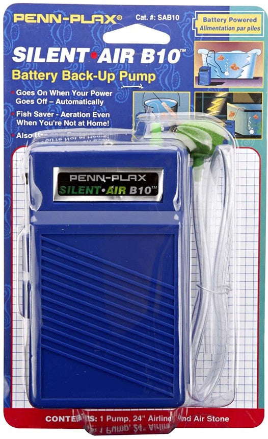 Penn Plax Emergency Air Battery Powered Air Pump