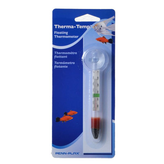 Penn Plax Therma-Temp Floating Thermometer with Suction Cup