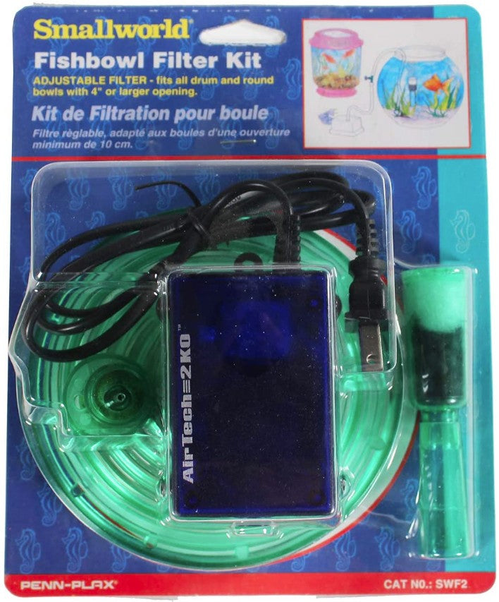 Penn Plax Small World Fishbowl Filter Kit