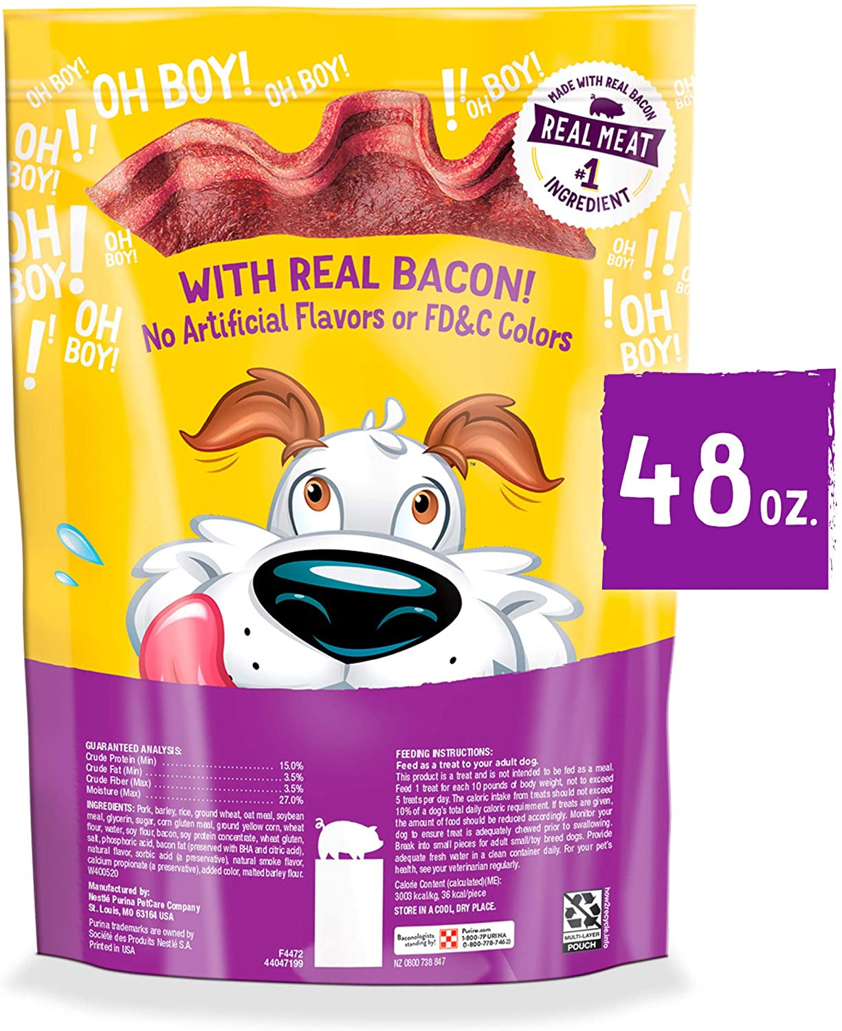 Purina Beggin' Strips Original with Real Bacon Dog Treats