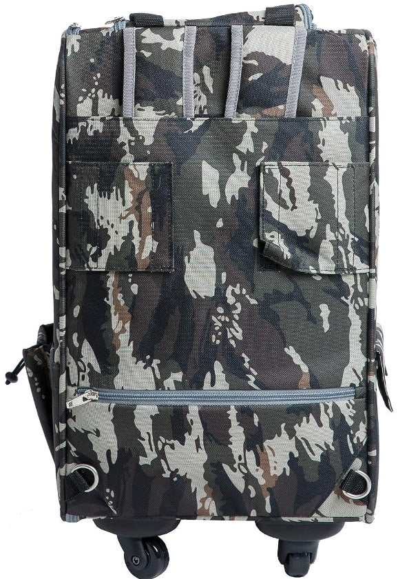 Petique 5-in-1 Pet Carrier for Small Dogs and Cats Army Camo