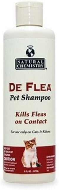 Miracle Care Natural Chemistry DeFlea Pet Shampoo for Cats