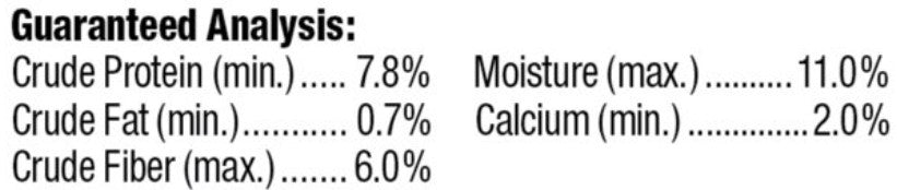 Zilla Reptile Munchies Vegetable Mix with Calcium