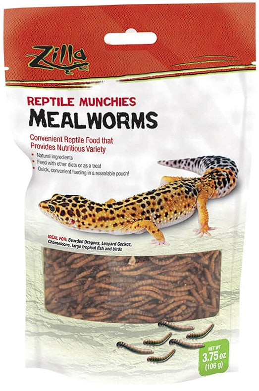 Zilla Reptile Munchies Mealworms