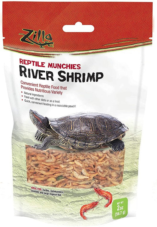 Zilla Reptile Munchies River Shrimp