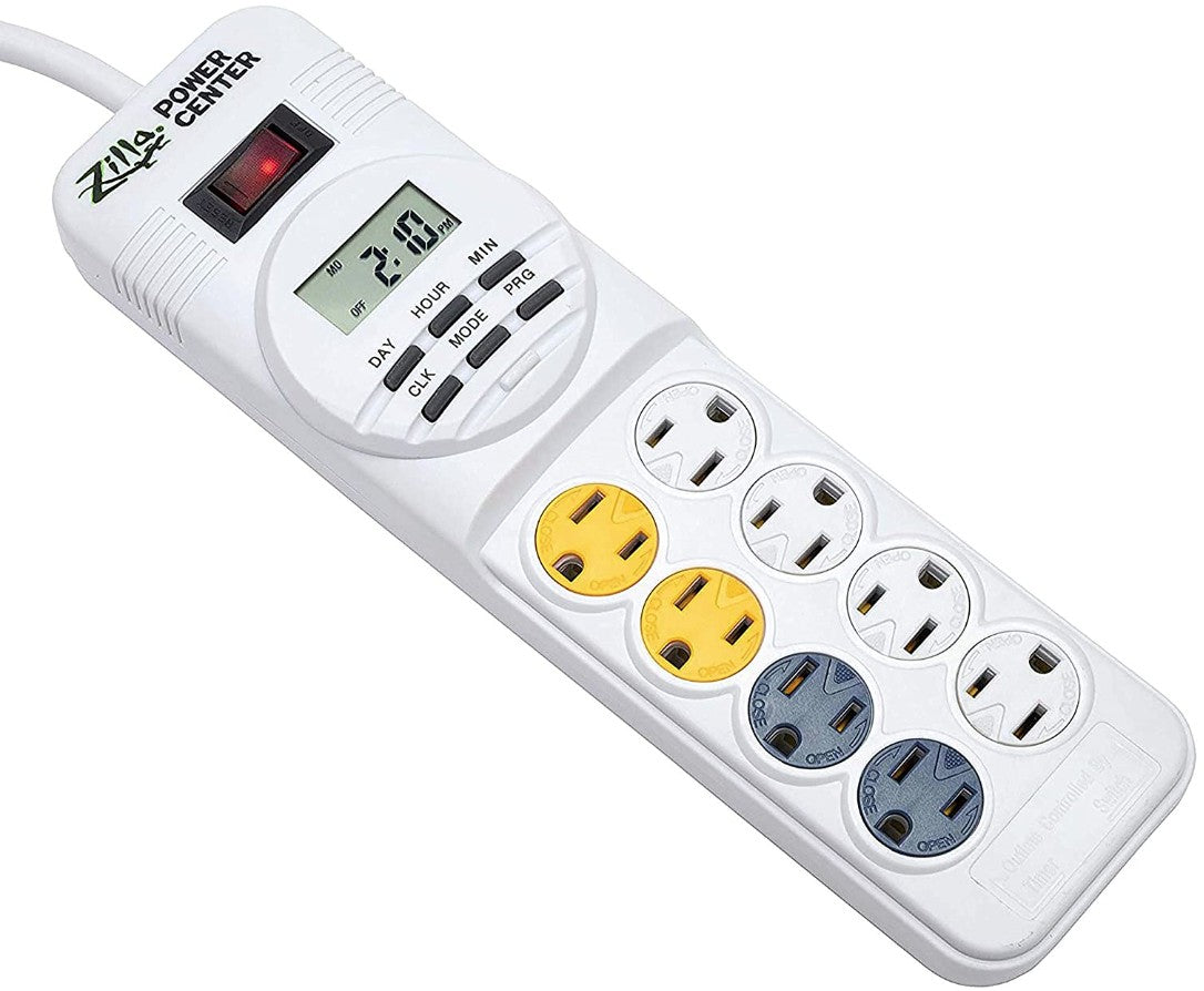 Zilla 24/7 Digital Timer Power Center