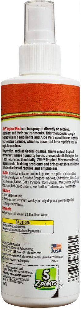 Zilla Tropical Mist Humidifying Spray