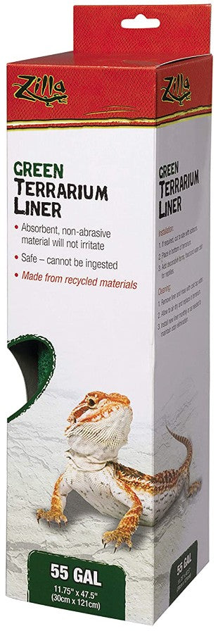 Zilla Green Terrarium Liner for Reptiles