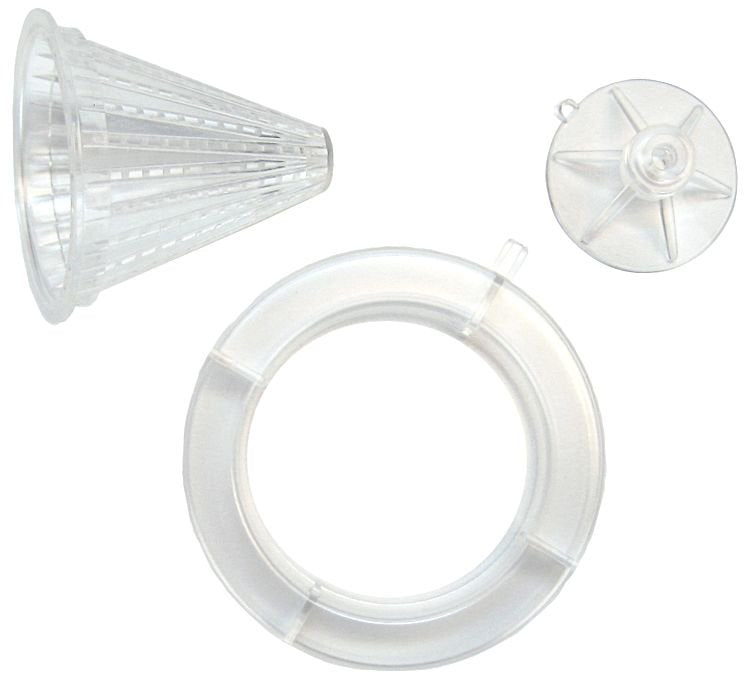 Lees 4-way Cone Worm or Brine Shrimp Feeder for Aquariums