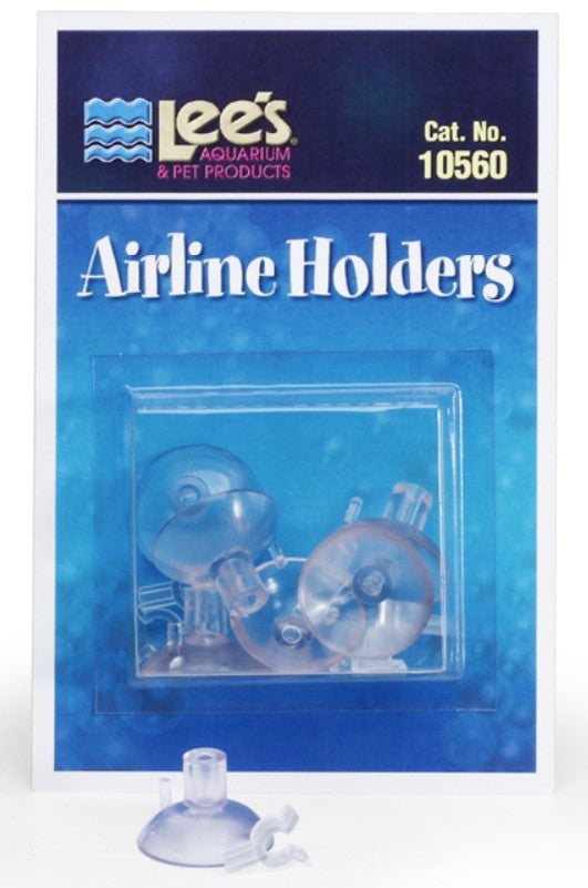 Lees Aquarium Airline Holders with Suction Cups