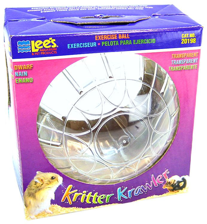 Lees Kritter Krawler Exercise Ball Clear