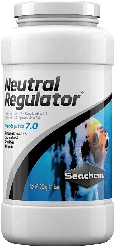 Seachem Neutral Regulator Adjusts pH to 7.0 for Aquariums