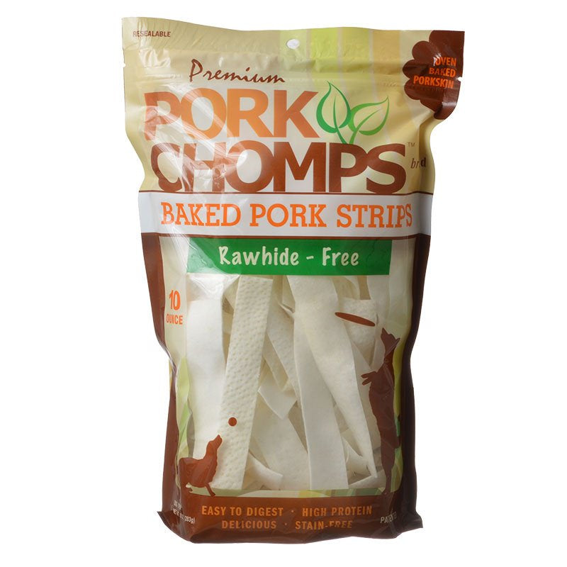 Pork Chomps Premium Baked Pork Strips