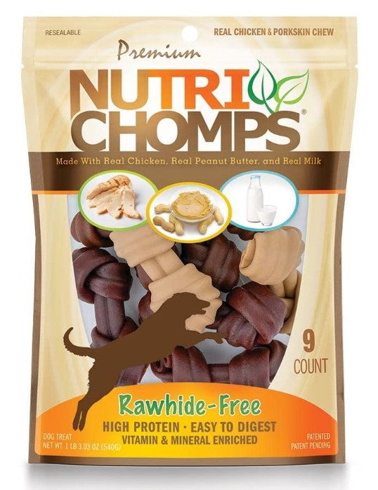 Pork Chomps Premium Nutri Chomps Variety Knots