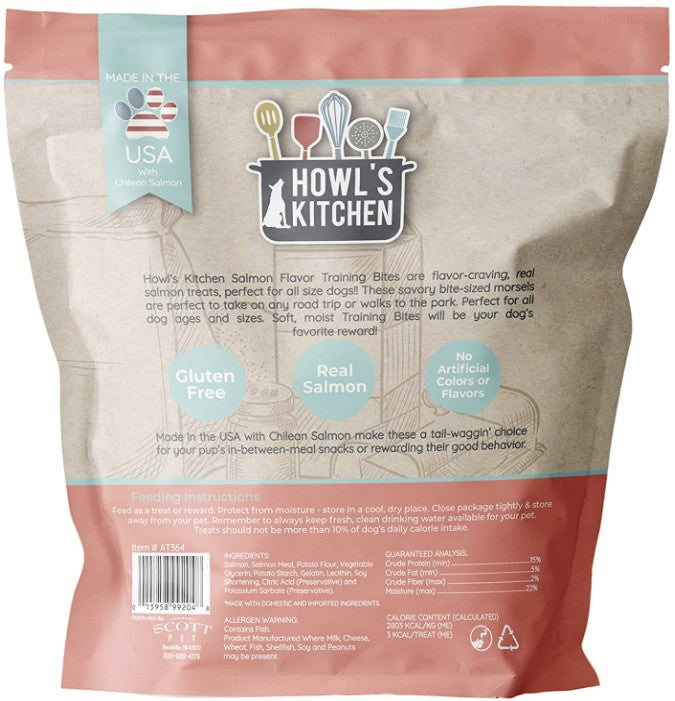 Howls Kitchen Training and Reward Treats Salmon Flavor