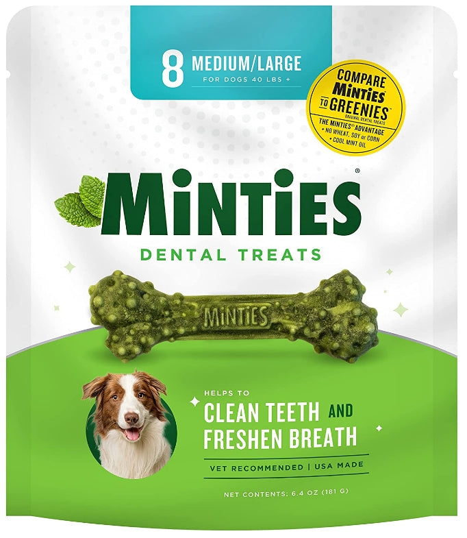 Sergeants Minties Dental Treats for Dogs Medium Large