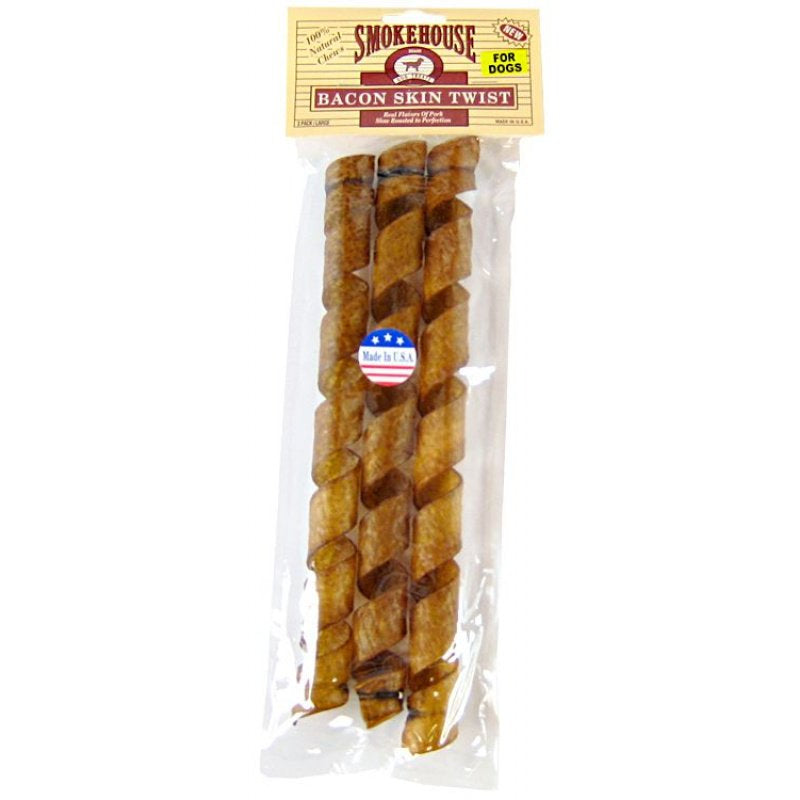 Smokehouse Bacon Skin Twists Large