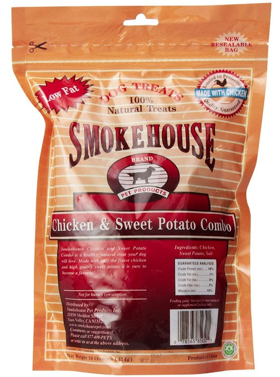 Smokehouse Chicken and Sweet Potato Combo Natural Dog Treat