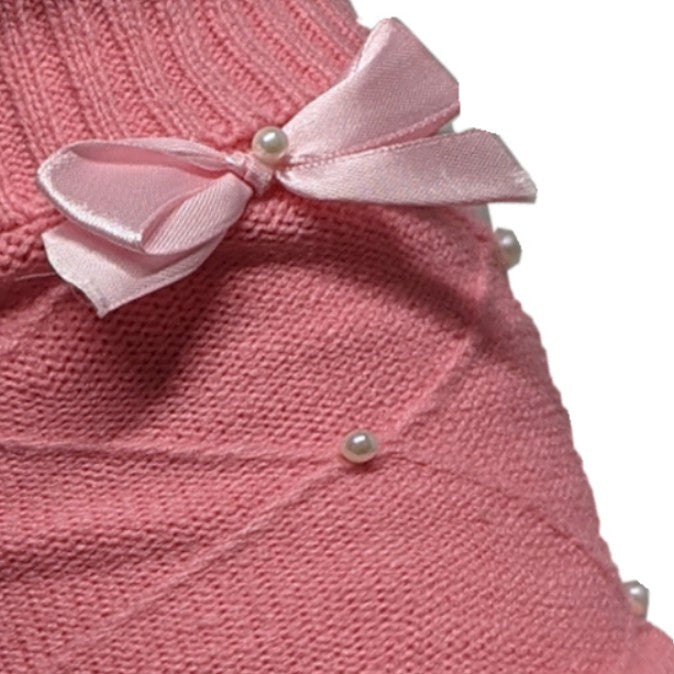 Fashion Pet Flirty Pearl Dog Sweater Pink