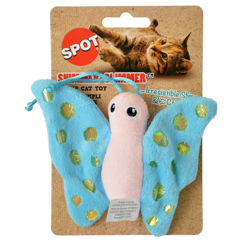 Spot Shimmer Glimmer Butterfly Catnip Toy