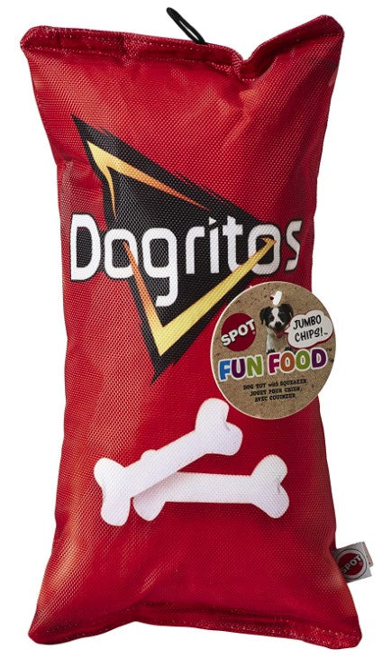 Spot Fun Food Dogritos Chips Plush Dog Toy