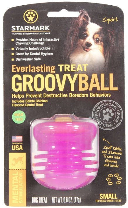 Starmark Everlasting Treat Groovy Ball Small