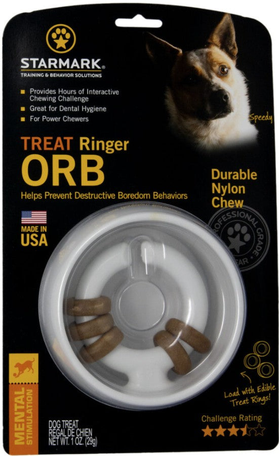 Starmark Orb Ringer Treat Toy