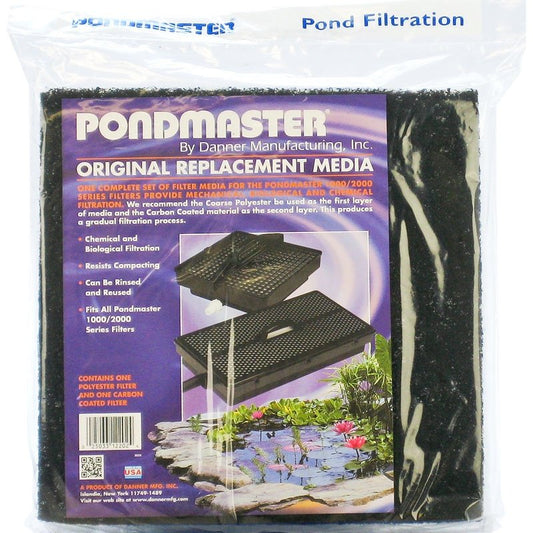 Pondmaster Original Replacement Media for 1000 / 2000 Series Filters