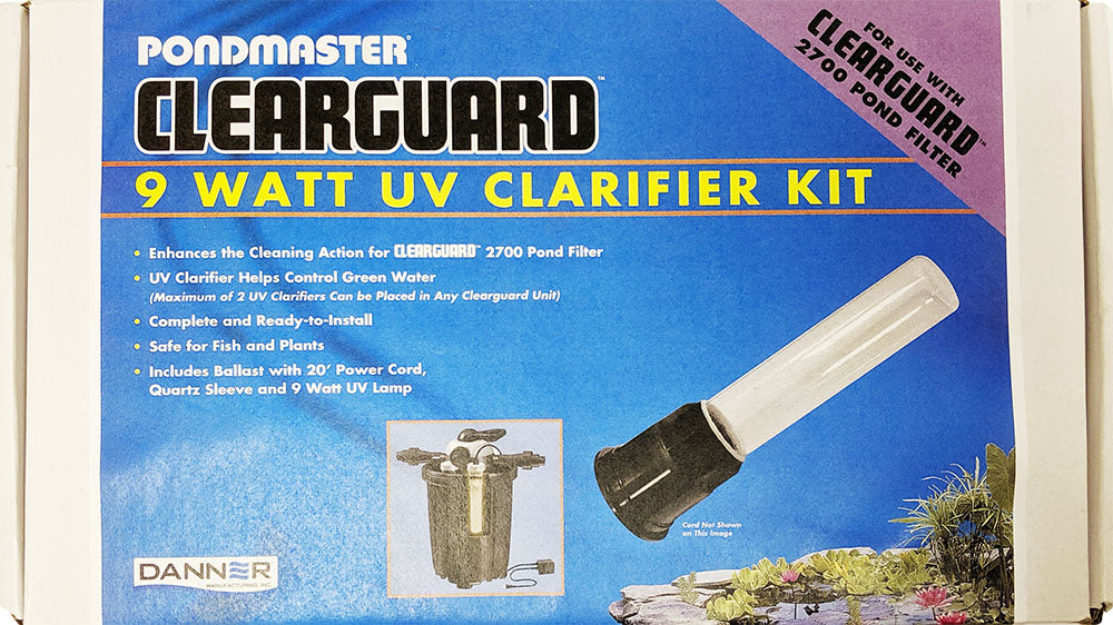 Pondmaster Clearguard Filter 9 Watt UV Clarifier Kit