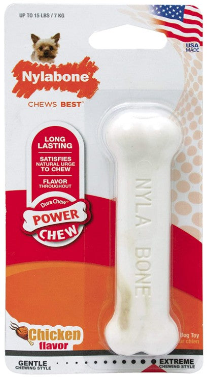 Nylabone Dura Chew Bone Chicken Flavor Petite