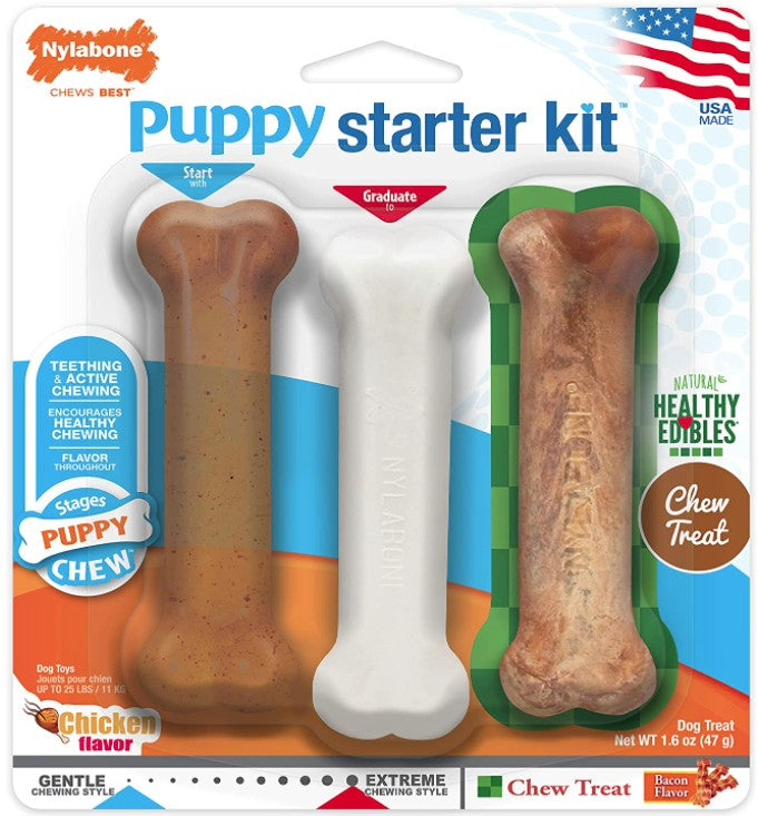 Nylabone Puppy Chew Starter Kit