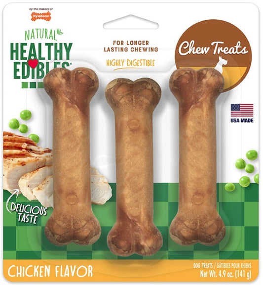 Nylabone Healthy Edibles Chews Chicken Regular