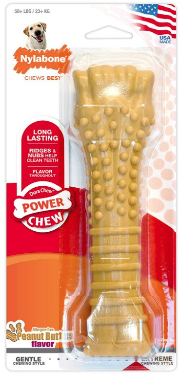 Nylabone Dura Chew Textured Bone Peanut Butter Flavor Souper