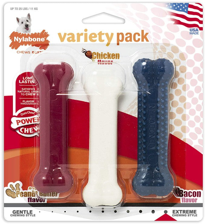 Nylabone Dura Chew Variety Pack