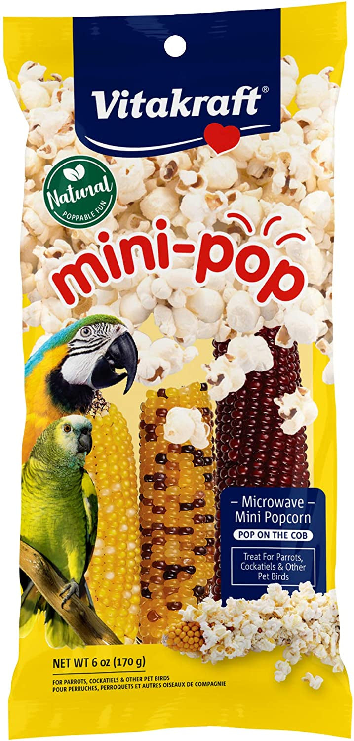 Vitakraft Mini-Pop Corn Treat for Pet Birds