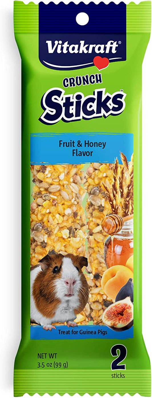 Vitakraft Crunch Sticks Guinea Pig Treat Fruit and Honey