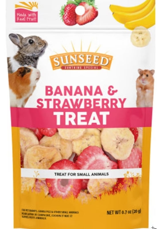 Sunseed Banana and Strawberry Small Animal Treat