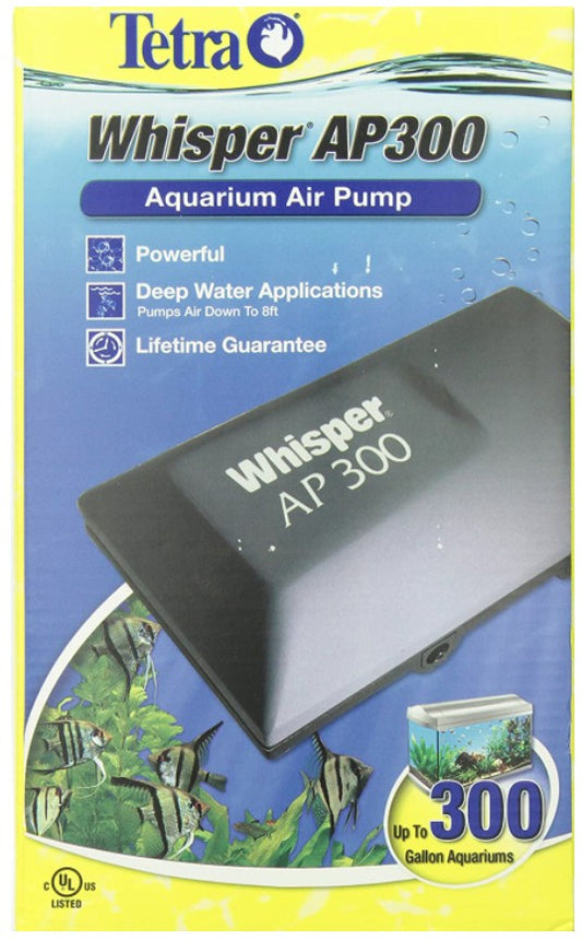 Tetra Whisper AP Deep Water Aquarium Air Pump AP300