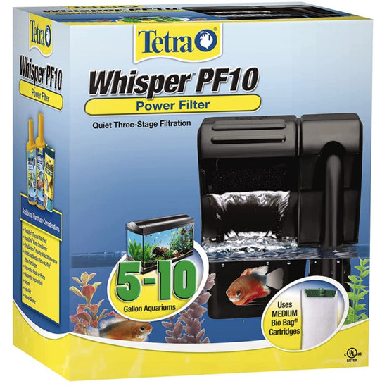 Tetra Whisper Power Filter Quiet 3-Stage Filtration for Aquariums