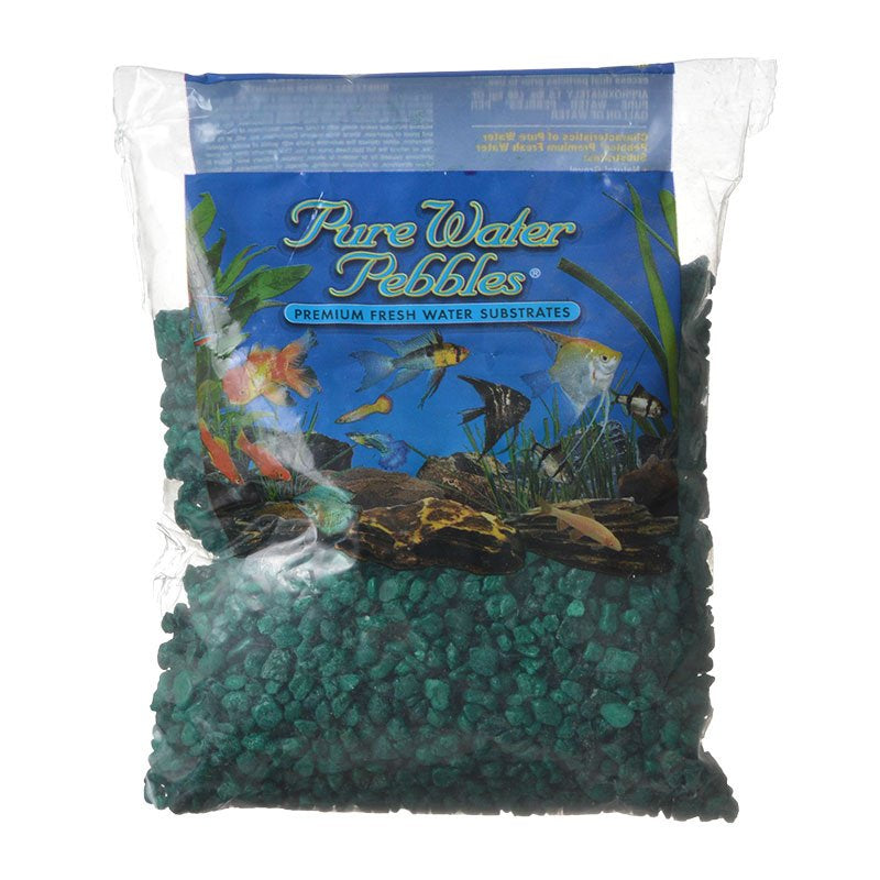 Pure Water Pebbles Aquarium Gravel Emerald Green