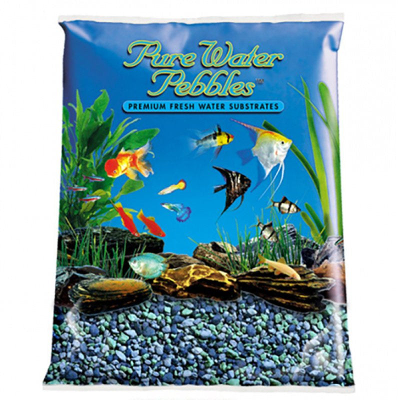 Pure Water Pebbles Aquarium Gravel Blue Lagoon