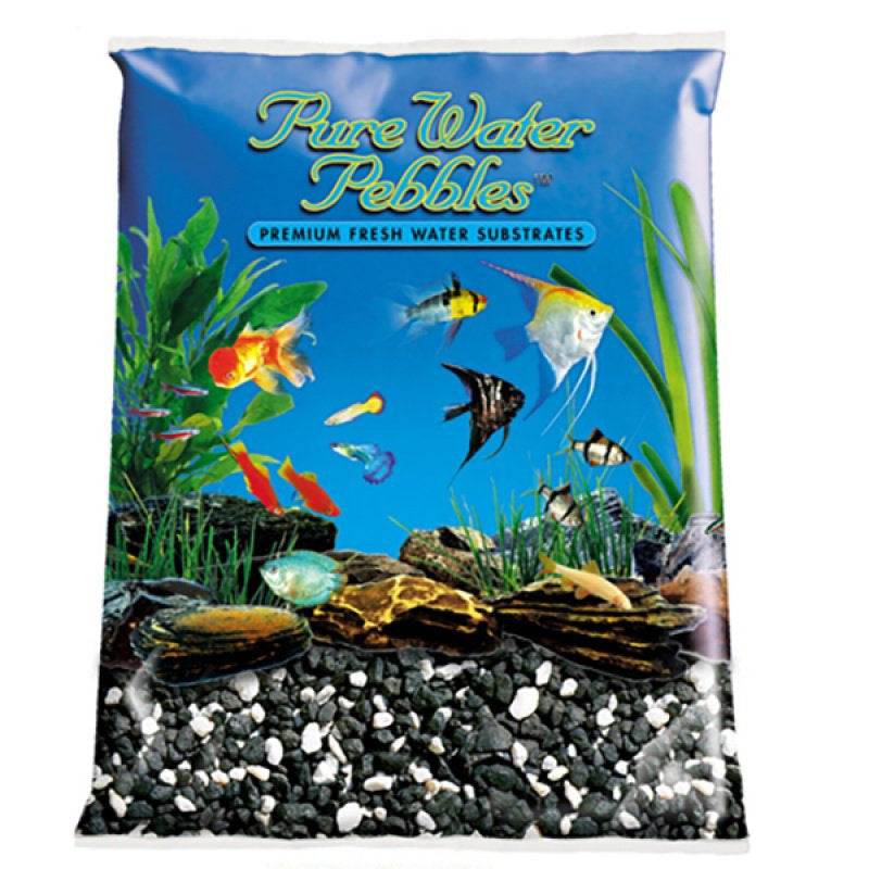 Pure Water Pebbles Aquarium Gravel Salt and Pepper